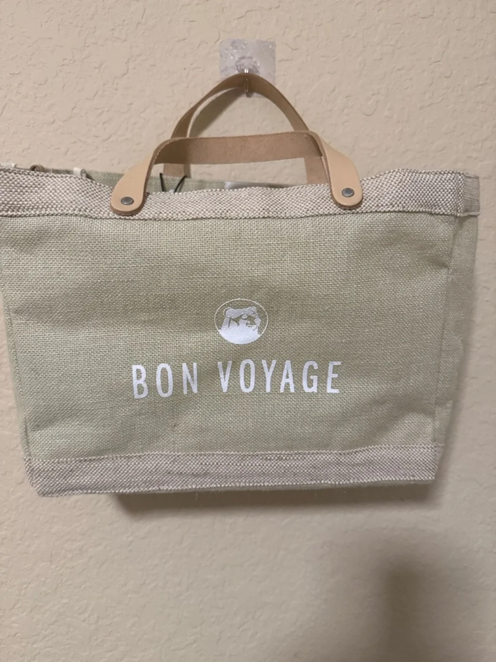 Apolis Natural Canvas Tote Bag